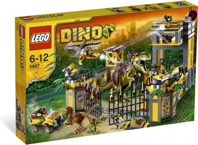 LEGO Dino Kwatera główna obrony przed dinozaurami 5887