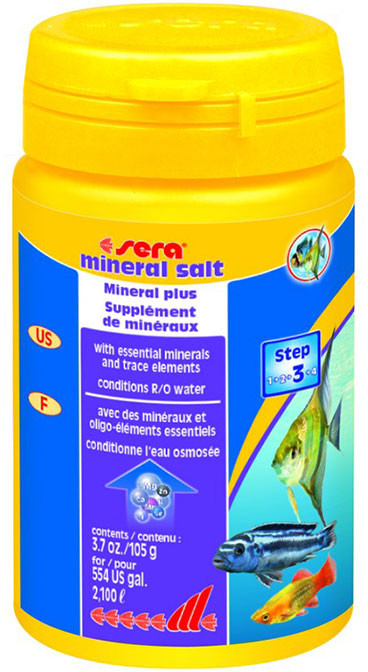 Sera Mineral Salt preparat do wzbogacenia wody ubogiej w minerały 270g