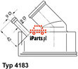 Wahler Termostat ukadu chodzenia 4183.92D