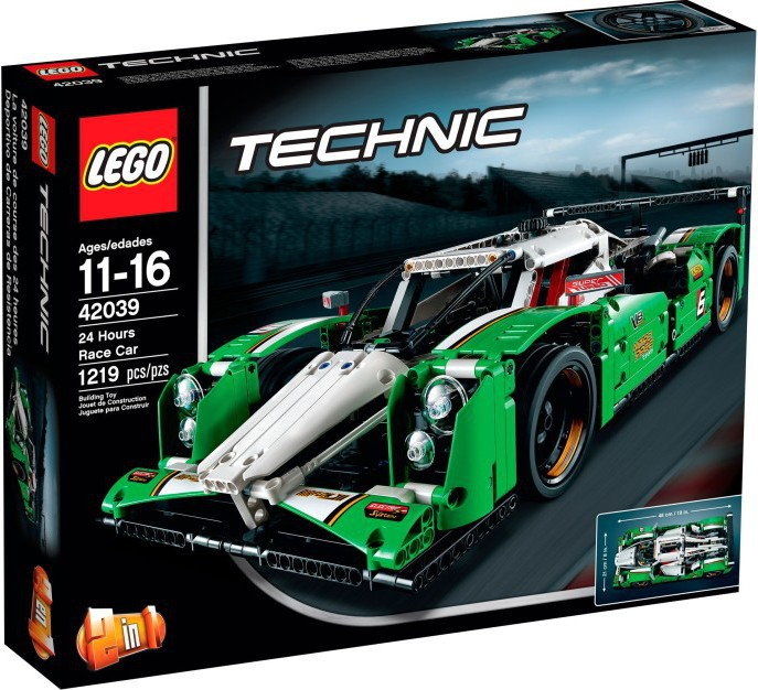 LEGO Technik SUPERSZYBKA WYŚCIGÓWKA 42039