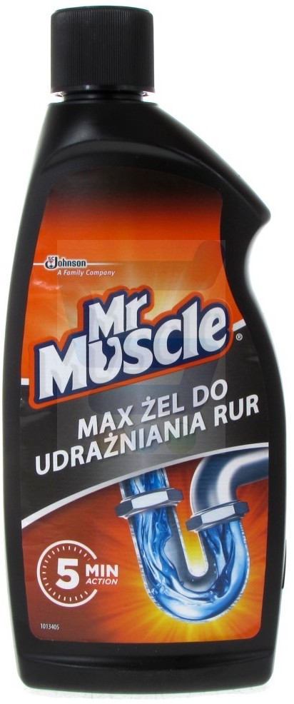 Mr Muscle Mr. Muscle Max Żel do udrażniania rur 500 ml