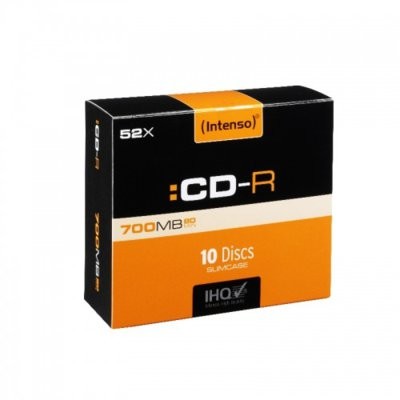 Intenso CD-R 700MB 10 Slim - 1001622