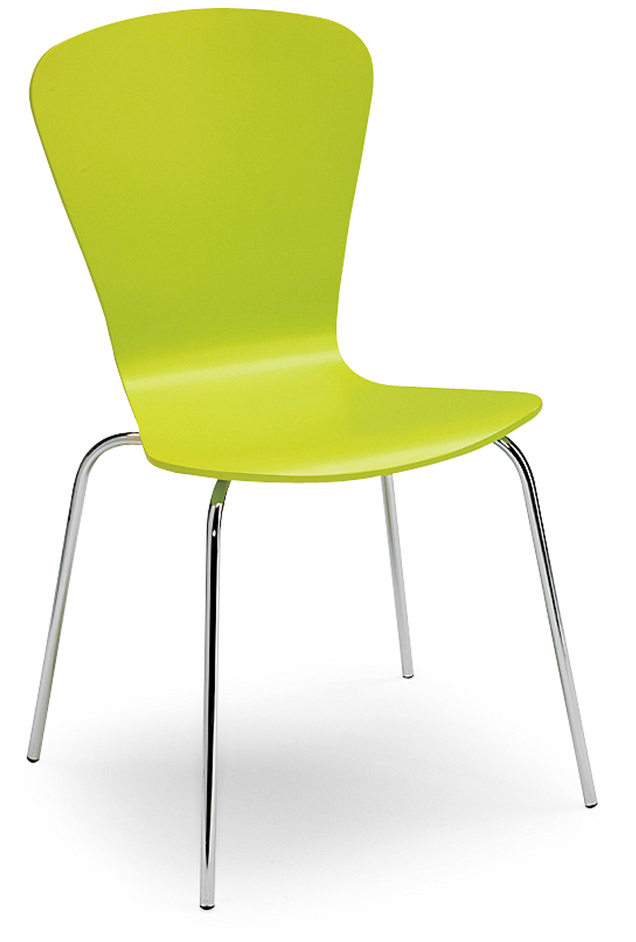 AJ Krzesło z giętkiej sklejki Kolor: Zielony 135314