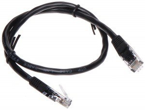 ABCVISION PATCHCORD RJ45/6/0.5-BLACK 0.5 m