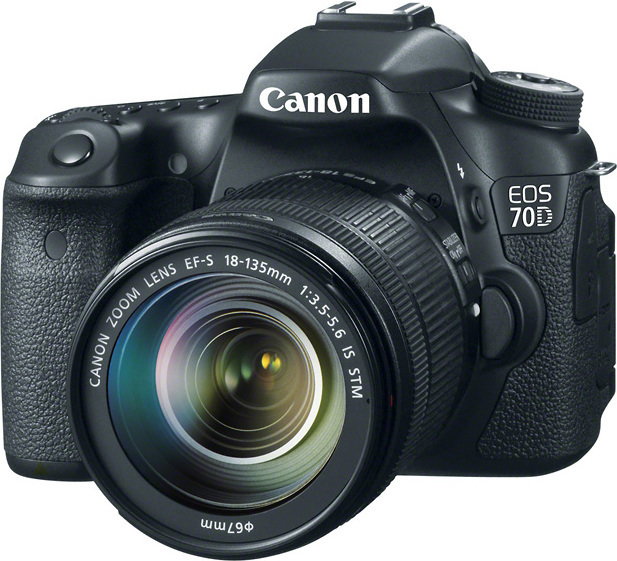 Canon EOS 70D + 18-135mm czarny (8469B043AA)