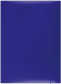 Dox PBS Teczka z gumką OFFICE lakierowana niebieska DN946-1