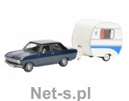 Schuco Opel Kadett B mit Knaus