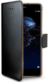 Celly Pokrowiec na telefon Wally pro Huawei P10 Lite WALLY648) Czarne