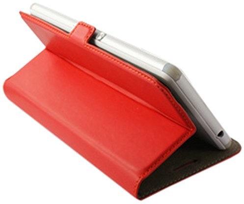 Ksix Slide Universal Folio Case bis 11,4 cm (4,5 Zoll) rot