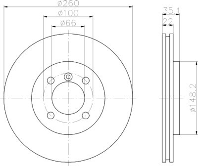 HELLA PAGID - KGaA Hueck & Co.) 8DD 355 100-651