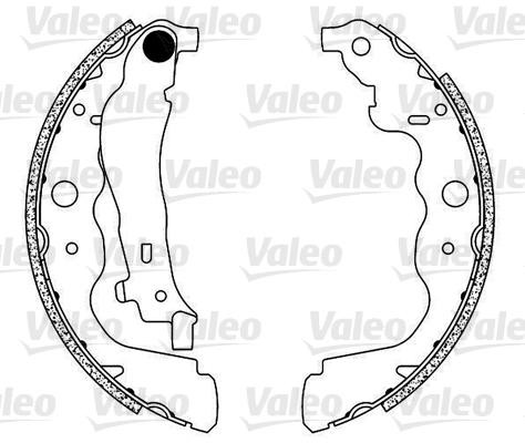 VALEO szczeki hamulcowe 564104 564104
