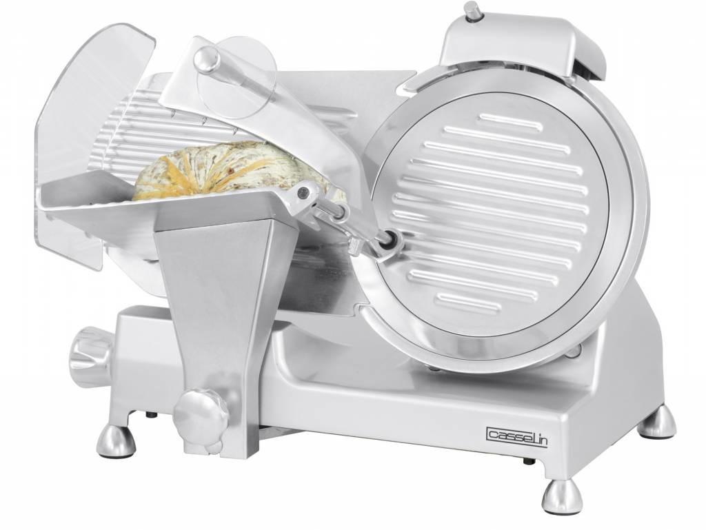 Casselin Krajalnica do mięsa śr. 250mm 0,2 do 15,5mm 240W 230V 460x450x(H)380mm CTJ250B