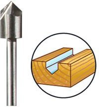Dremel Frez do zarysów płaskich (HSS) 6,4mm (640) 2615064032