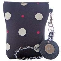 Jill-E Jill-e aparat damski torba na aparat fotograficzny (Pouch), czarno-biały 961419