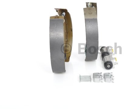 BOSCH KIT SUPERPRO, zestaw szczek hamulcowych + cylinderek hamulca koła zamontowany z tyłu, 0 204 114 647 0204114647