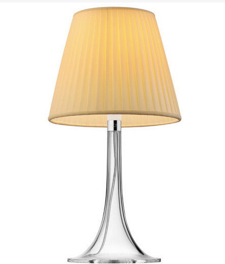 Flos MISS K SOFT Lampa stołowa plisowany materiał F6255007