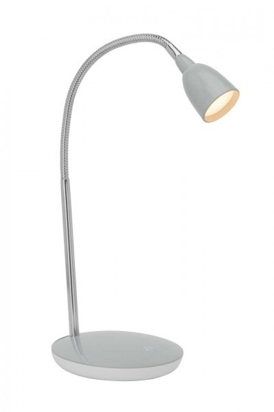 Brilliant Anthony lampa stołowa LED Tytan, 1-punktowy G92935/11