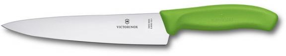 Victorinox Nóż kuchenny ,szerokie ostrze 6.8006.19L4B zielony