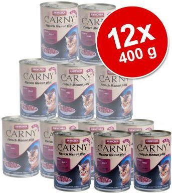 Animonda Pakiet Carny Adult, 12 x 400 g - Wołowina i serce