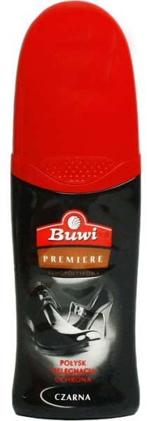Pasta do butów Buwi Premiere - 60 ml / samopołyskowa / czarna