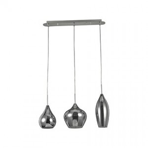 Ideal Lux SOFT SB3 111865 FUME lampa wisząca