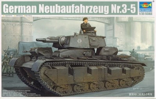 Trumpeter German Neubaufahrzeug Nr.35 05529