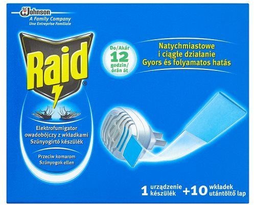 Raid Elektrofumigator owadobójczy