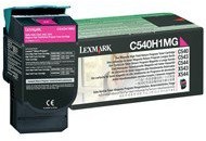 Lexmark Kaseta z tonerem Lexmark do C-540/543/544/546 | zwrotny | 2 000 str | magenta C540H1MG