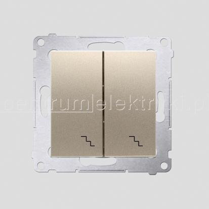 Kontakt Simon KONTAKT - SIMON S.A. 54 Łącznik schodowy Podwójny(MODUŁ) 10AX 250V
