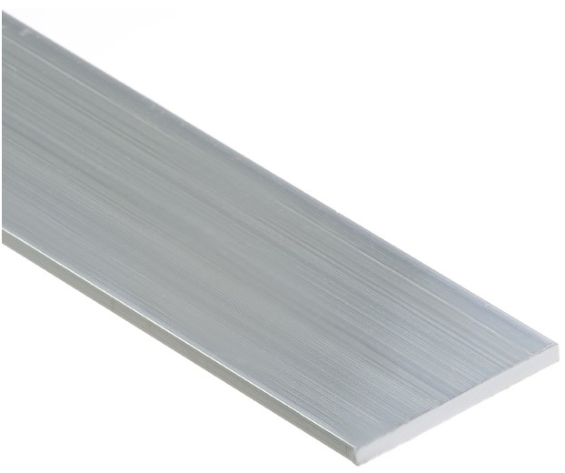 Sztanga płaska 40 x 3 mm 1 m aluminium naturalne