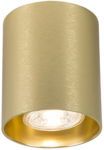 QAZQA Nowoczesny spot złoty - Tubo 1