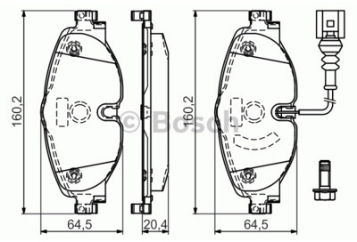 BOSCH (Automotive Aftermarket) 0 986 494 660