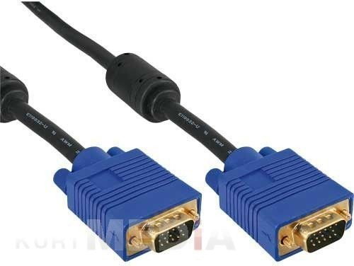 InLine Kabel VGA D-SUB HD - czarny 3m (V300BTWHT)