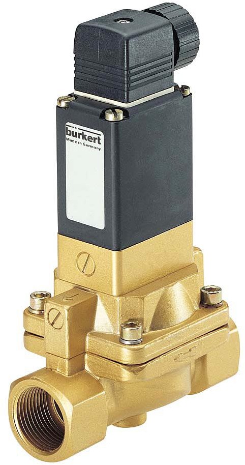 Buerkert 2/2-drożny zawór magnetyczny 134446 Współczynnik kv 333.33 l/min Ciśnie