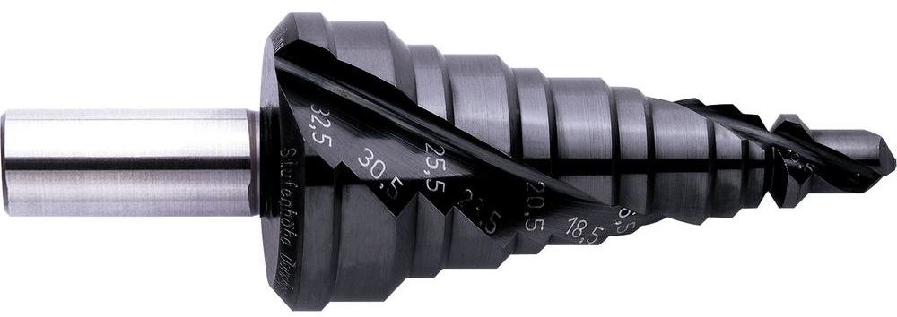 Exact Wiertło stożkowe stopniowe 05317 HSS 7 38.5 mm 7 40.5 mm M12 M40 TiAIN Długość całkowita 110 mm 1 szt