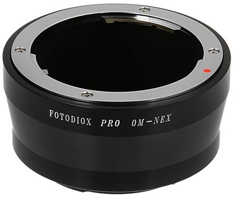 Fotodiox Pro Lens Mount Adapter, OM ZUIKO Lens to Sony NEX E-Mount Mirrorless camera e.g. Sony Alpha a7, a7ii, NEX-7 i NEX-5 OM-NEX-Pro