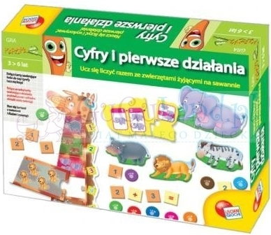Lisciani Giochi Cyfry i pierwsze działania 34437