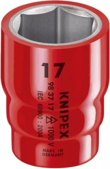 Knipex nasadka ręczna izolowana 3/8 do śrub M16 [9837-16]
