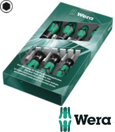 Wera wkrętaki (śrubokręty) nasadowe głębokie Kraftform Plus 395 HO/7 SM 7cz. (05 (5029510001)