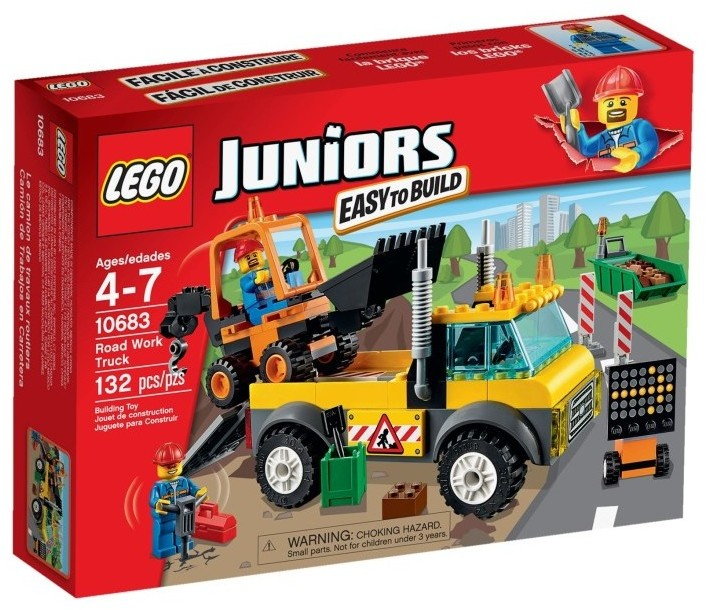 LEGO Juniors Ciężarówka do robót drogowych 10683