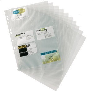 Durable Wkład do Wizytownika na 200 wizytówek VISIFIX A4 10 sztuk DU099