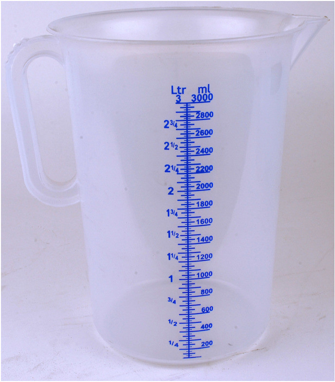 Zlewka pomiarowa PCW Hünersdorff 3,0 l