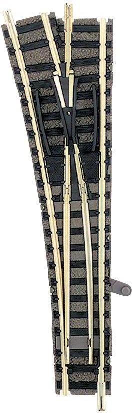 Fleischmann Zwrotnica prosta lewa 9170 111 x 430 mm 15° skala N