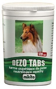 Mikita Dezotabs 120 Tabletki - neutralizuje zapachy 1442