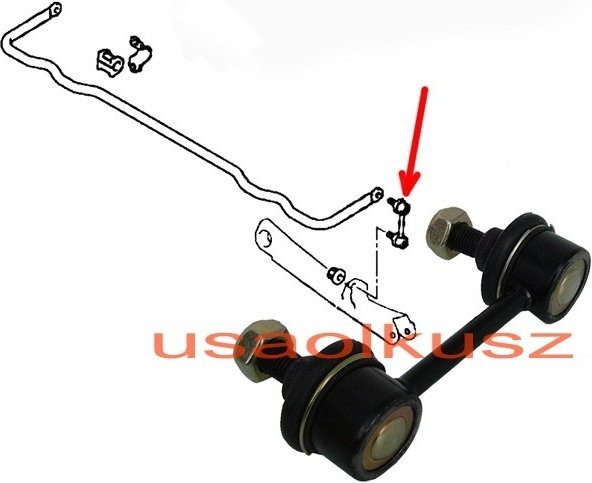 ROZNI Łącznik tylnego stabilizatora Mitsubishi Endeavor FWD 2WD