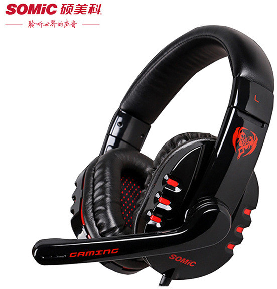 Somic G927 czarno-czerwone