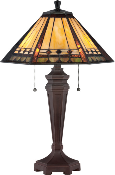 Elstead Lighting Lampa stołowa witrazowa TIFFANY ARDEN QZ/ARDEN/TL -