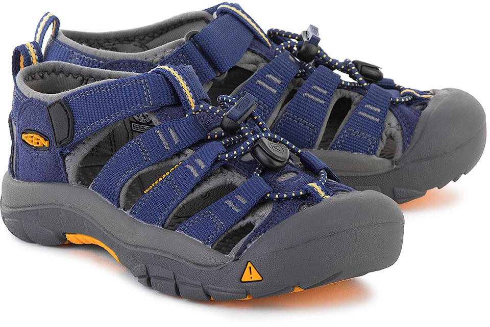 Keen Newport H2 - Granatowe Poliestrowe Sandały Dziecięce - 1009962