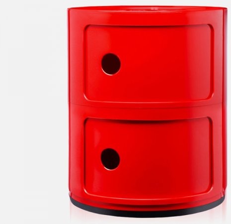 Kartell Komoda Modułowa Componibili czerwona - 4966-10