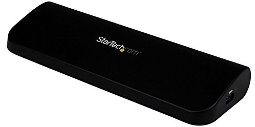 STARTECH.COM StarTech. com uniwersalne USB 3.0 Laptop stacja dokująca  Audio i Ethernet, czarny USB3SDOCKHDV